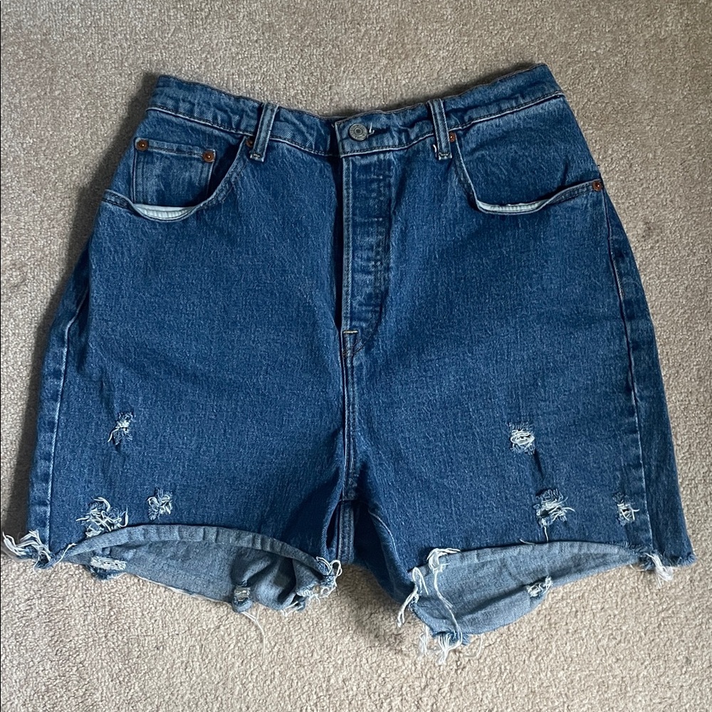 Levi's Classic Blue Jean Shorts